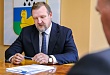 Сергей Путмин и представитель Росгвардии Сергей Топырин провели рабочую встречу